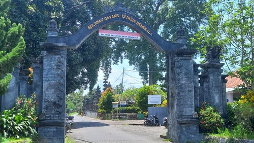 Desa Bengkala, Buleleng, Bali Selasa (14/2/2023). Desa Bengkala menarik para peneliti karena dari 3 ribu penduduknya, sebanyak 42 terlahir tuli atau kolok.