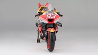 RC213V 2023 ini memiliki tampilan fairing yang lebih mungil bila dibandingkan dengan model sebelumnya. Foto: Repsol Honda Team