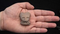 Sebuah artefak dari zaman Klasik (Teothihuacana) yang ditemukan di situs pemakaman kuno itu.