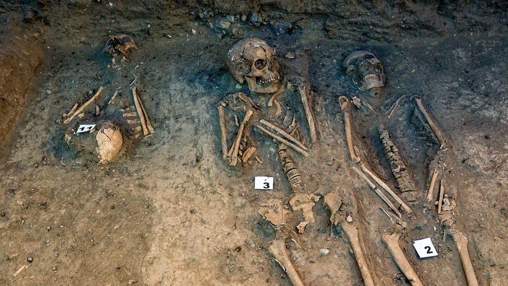 Potret Pemakaman Kuno Abad 16-17 Ditemukan di Taman Mexico City