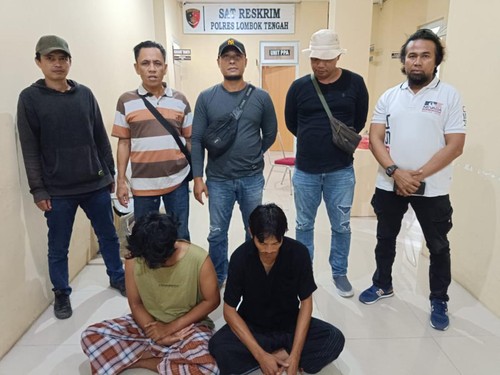 Dua spesialis curanmor bule ditangkap polisi di Kuta Mandalika.