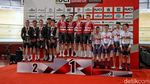 Raih Emas, Tim Pursuit Putra Denmark Naik Podium