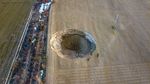 Sinkhole Raksasa Muncul Usai Gempa Turki