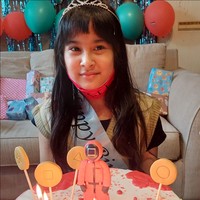 Begini potret Amara saat merayakan ulang tahunnya 2 tahun yang lalu. Saat itu Amara masih berusia 10 tahun. Namun kecantikannya sudah berhasil membuat para netizen menjadi salah fokus. Foto: Instagram/@dewiranokarno