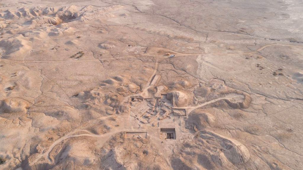 Kuil Dewa Guntur Berusia 4.500 Tahun Ditemukan Terbenam di Irak