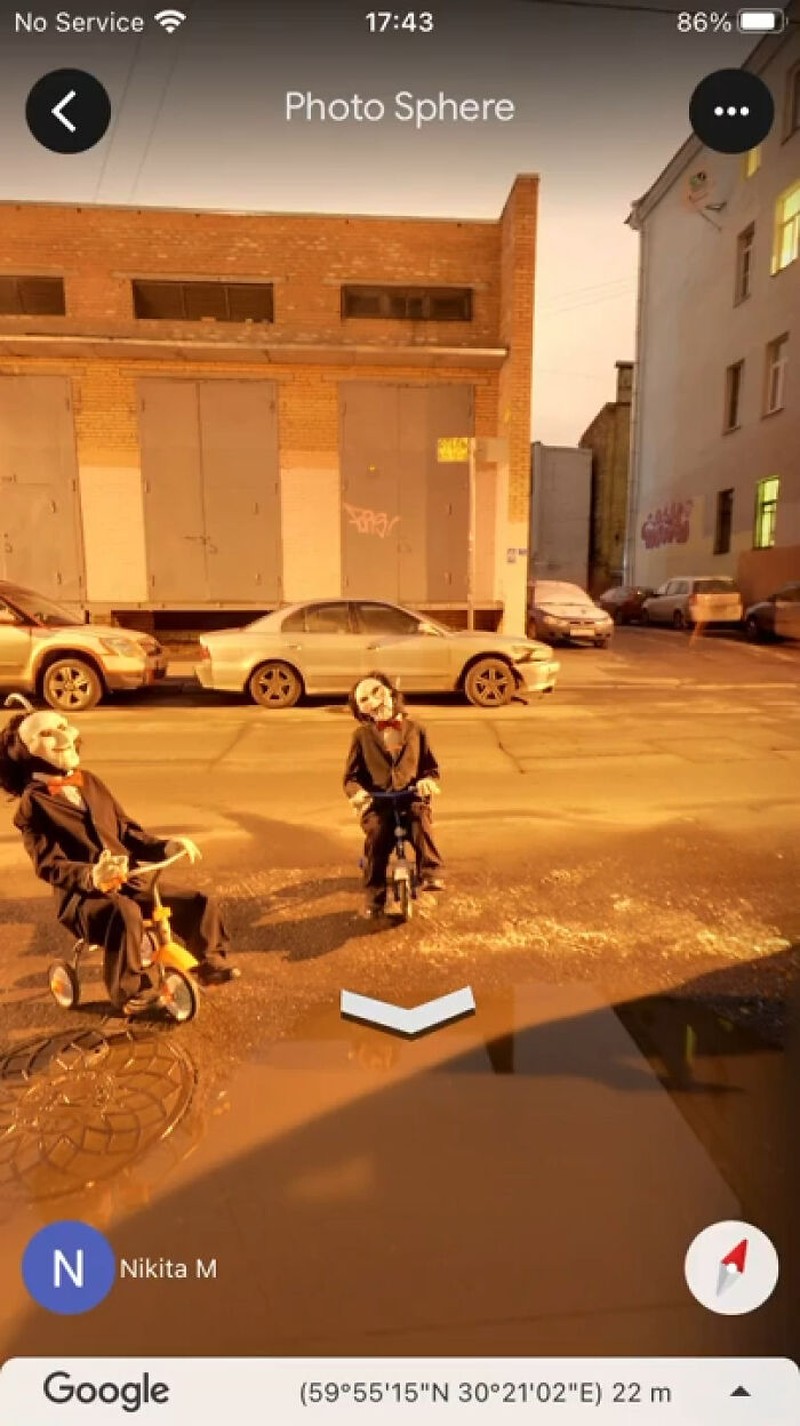 Foto kocak Google Maps