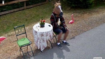 Potret BoJack Horseman di dunia nyata. Foto: Bored Panda