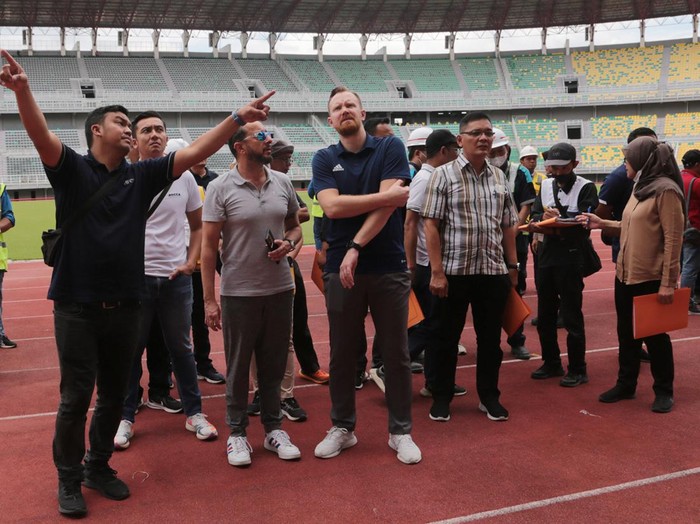 Kunjungan FIFA di Stadion GBT Surabaya