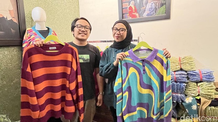 Mengintip Proses Pembuatan Sweater Rajut dari Kampoeng Radjoet Bandung