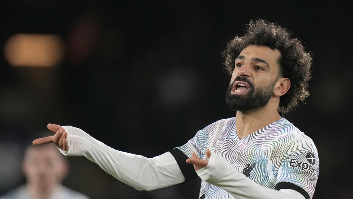 Rumah Mohamed Salah disatroni maling. (Foto: AP/Alastair Grant)