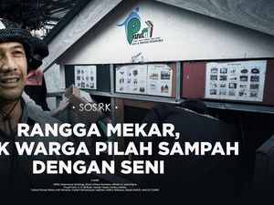 Sandi Adam, Bimbing Warga Mengelola Sampah Lewat Musik