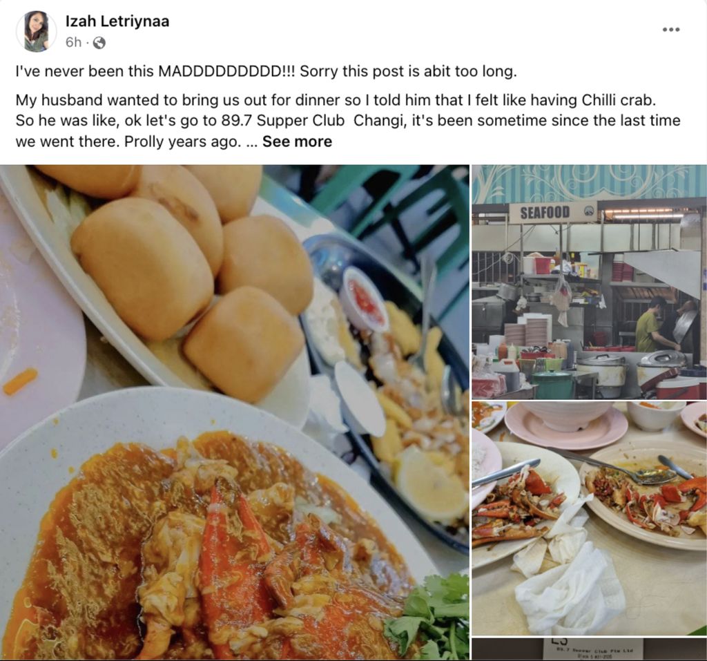 Dijebak! Wanita Ini Pesan 1 Kepiting Tapi Ditagih 3 Seharga Rp 1,2 Juta