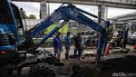 Jalan Amblas di Cilandak yang Bikin Macet Mulai Diperbaiki