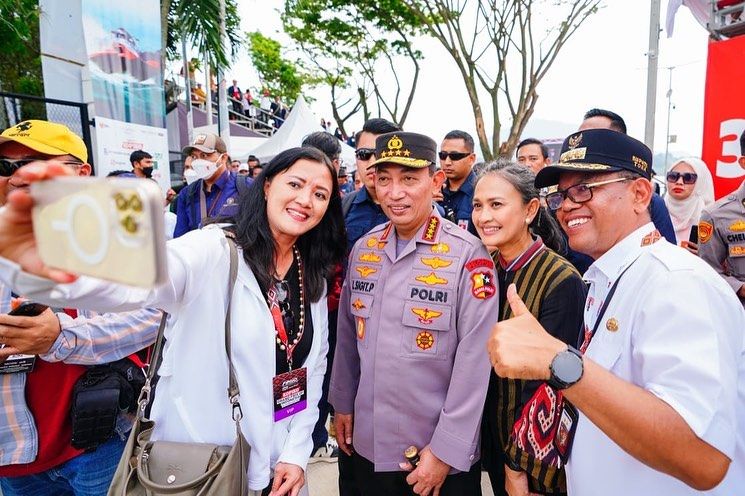 F1 Powerboat 2023 sukses digelar di Danau Toba