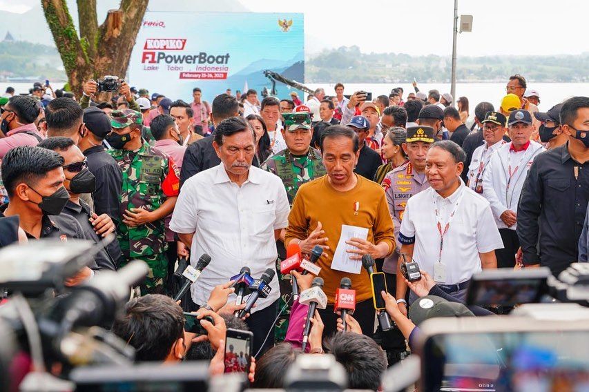 F1 Powerboat 2023 sukses digelar di Danau Toba