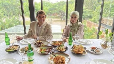 Kenangan Manis Indra Bekti dan Aldila Jelita Saat Makan Bersama