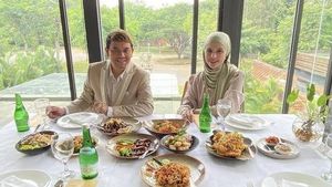 Kenangan Manis Indra Bekti dan Aldila Jelita Saat Makan Bersama