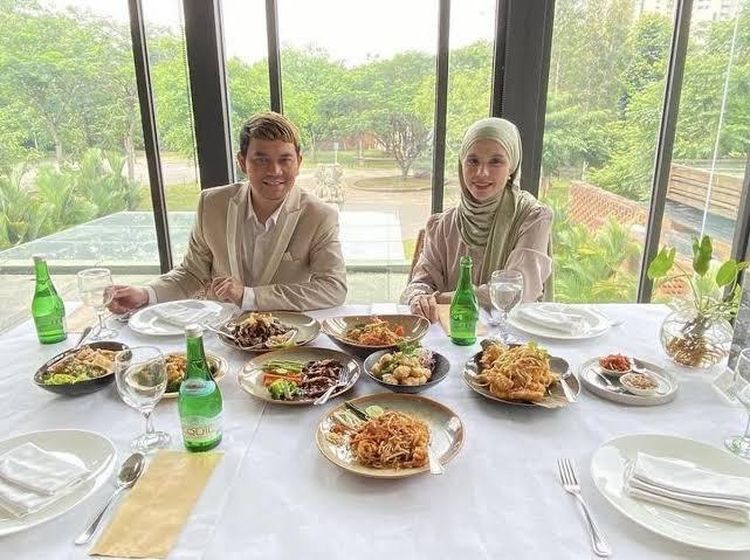 Kenangan Manis Indra Bekti dan Aldila Jelita Saat Makan Bersama