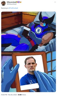 Meme Chelsea sulit raih kemenangan.