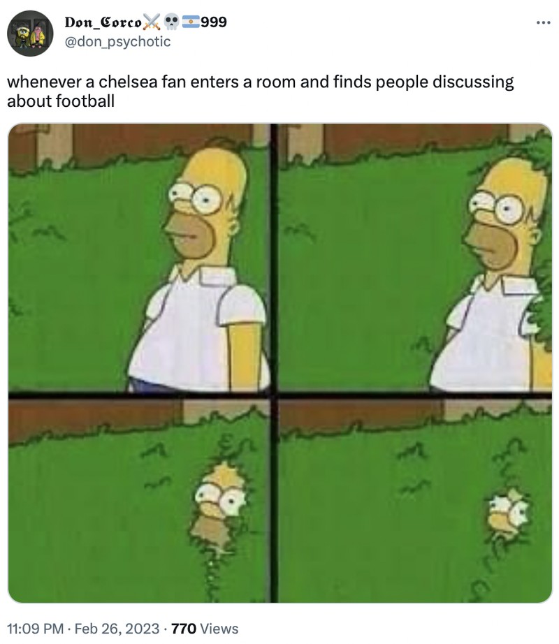 Meme Chelsea sulit raih kemenangan.