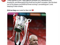 Hapus Dahaga Gelar MU, Erik Ten Hag Banjir Pujian di Twitter