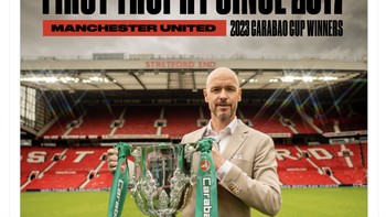 Erik Ten Hag benar-benar mengubah MU kembali menjadi tim yang kuat. Foto: Twitter
