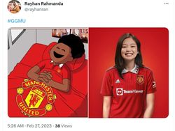 Meme Kocak Man United Juara, Tsunami Trofi hingga Full Senyum Sayang