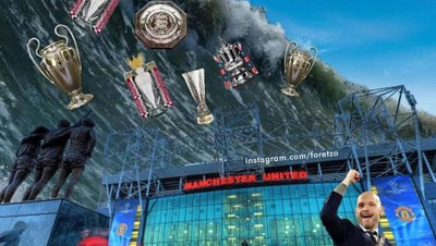 Meme Kocak Man United Juara, Tsunami Trofi hingga Full Senyum Sayang
