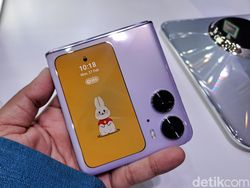 Cantiknya Oppo Find N2 Flip, Ponsel Lipat yang Stylish dengan Kamera Mantul