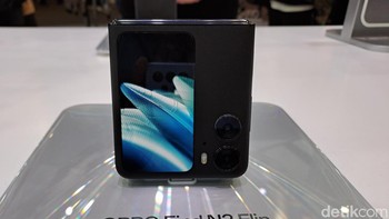 Kamera beresolusi tinggi dikemas dengan teknologi premium, termasuk sensor andalan Sony dan MariSilicon X Imaging NPU untuk menghadirkan gambar yang lebih tajam dan jernih dengan kualitas luar biasa, apa pun kondisi pencahayaannya. (Foto: Aisyah Kamaliah/detikcom)