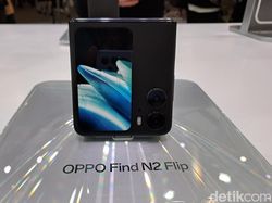 Cantiknya Oppo Find N2 Flip, Ponsel Lipat yang Stylish dengan Kamera Mantul