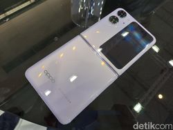 Cantiknya Oppo Find N2 Flip, Ponsel Lipat yang Stylish dengan Kamera Mantul