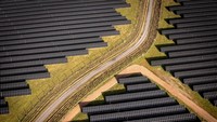 Proyek ini dibangun oleh Danish European Energy.