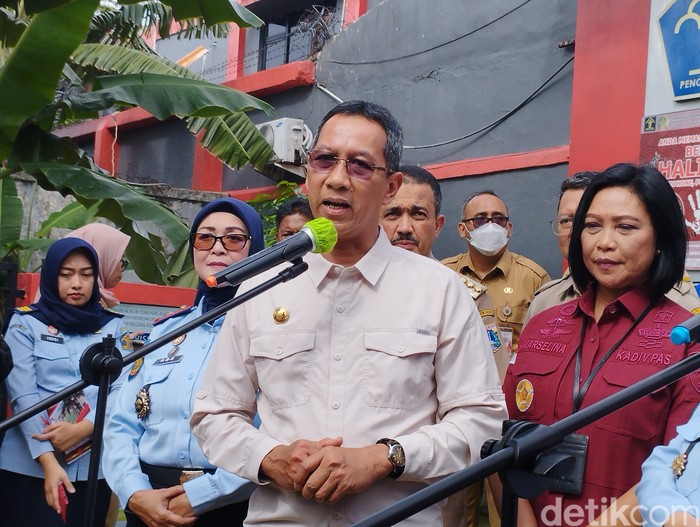 Pj Gubernur DKI Jakarta Heru Budi Hartono (Brigitta Belia/detikcom)