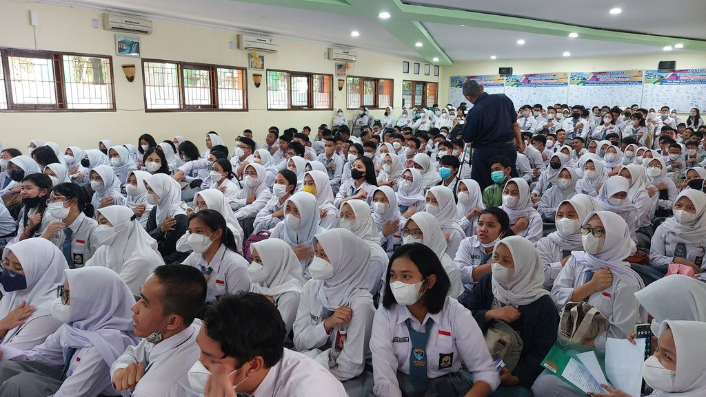SMAN 8 Jakarta Latih Siswa Bikin Riset Lewat 'TeSIS' (Rumondang/detikcom)