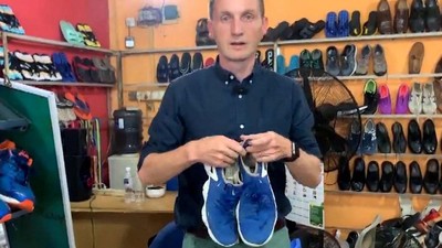 Terkuak! Sepatu Bekas buat Didaur Ulang Malah Masuk Pasar Loak Batam