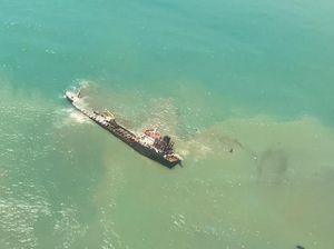 Aspal Mentah Cemari Perairan Nias, KKP Mulai Hitung Kerugian Negara