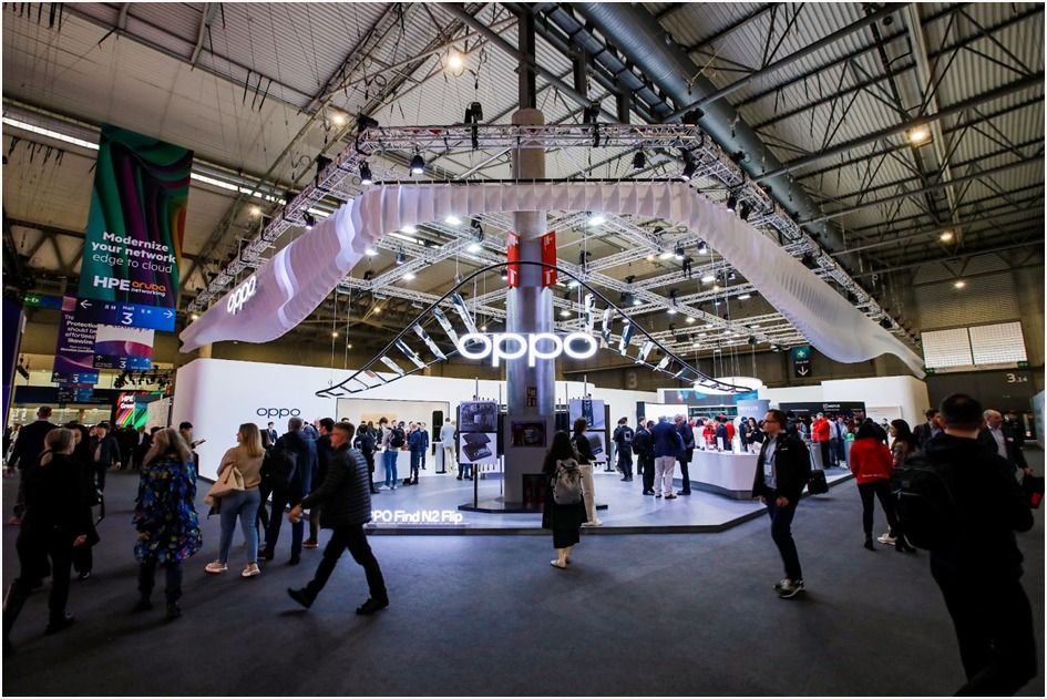 Booth OPPO di MWC23