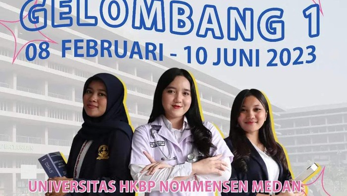 Brosur penerimaan mahasiswa baru UHN (Dok Universitas HKBP Nommensen)
