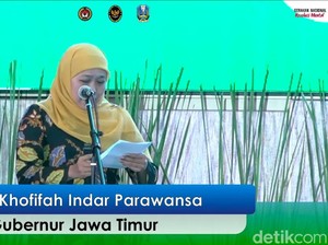 Khofifah Lakukan Pendekatan Kultural-Spiritual Wujudkan Pemilu yang Tertib