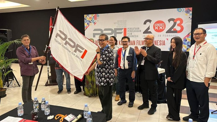 Deddy Mizwar saat dinobatkan menjadi Ketua PPFI.