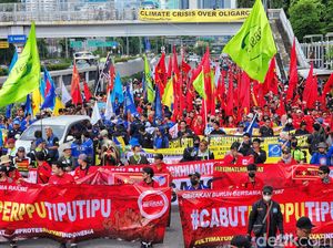 Titik-titik Demo Buruh saat Peringatan May Day di Jakarta