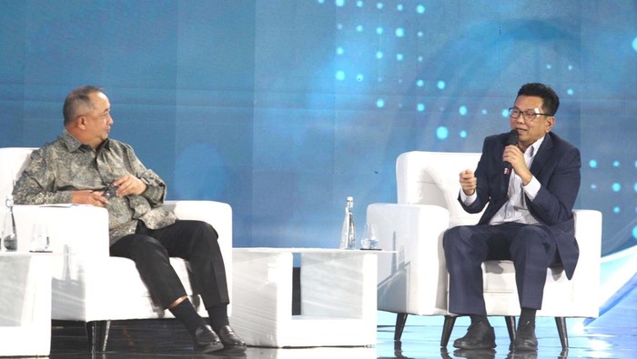 CNBC Indonesia gelar Economic Outlook 2023 di Jakarta. Pada perhelatan kali ini mengangkat tema 