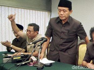 Sederet Argumentasi Harmoko Tepis Tudingan Khianati Soeharto