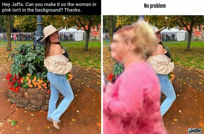 Hasil editan photoshop yang gagal