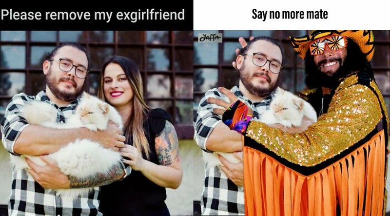 Hasil editan photoshop yang gagal