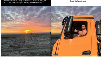 Netize ini minta kotak sampah di foto dihilangkan, dan hasilnya... Foto: Reddit via Boredpanda