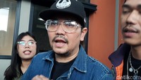 Indra Bekti memohon doa terbaik untuk rumah tangganya dengan Aldila Jelita. Foto: Desi/detikHOT