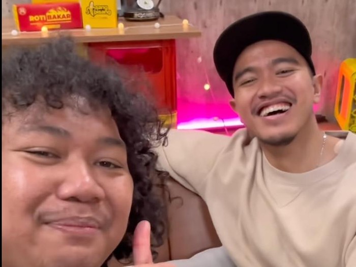 Marshel Widianto saat bertemu Kaesang.