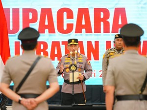 Pimpin Sertijab Irwasum, Kapolri Gelorakan Tingkatkan Kepercayaan Publik